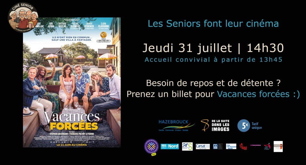 actualité CINE SENIOR JUILLET